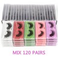 thumbnail image 1 of Wholesale Mink Eyelashes 30/40/50/100pcs 3d Mink Lashes Natural Individual false Lashes In Bulk, 1 of 14