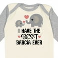 thumbnail image 4 of Inktastic Grandchild Best Babcia Ever Boys or Girls Long Sleeve Baby Bodysuit, 4 of 5