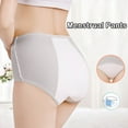 thumbnail image 4 of Penkiiy 5Pcs Leakproof Ladies Underwear, Leakproof Panties, Incontinence Underwear for Women, Leakproof Underwear Incontinence,for Over 60 Incontinence M Black, 4 of 9