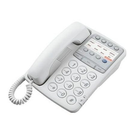 GE 29268 - Corded phone - single-line operation - ivory