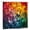 Color 6, variant on Joocar Polyester Shower Curtain Rainbow Mosaic Pattern For Home Bathroom Bath Tub Decoration 72x72 inch