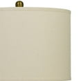 thumbnail image 3 of Benjara BM233484 29.5 in. Ceramic Table Lamp with 3 Way Rotary, Gray & Gold, 3 of 5
