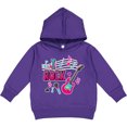 thumbnail image 2 of Inktastic I Rock with Guitar Microphone and Music Notes Toddler Hoodie, 2 of 4