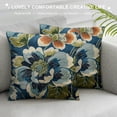 thumbnail image 3 of COMIO  Peony Floral Pillow Covers,Chinoiserie Pillow Covers Decorative Pillow Covers for Couch Living Room Bed Sofa,Farmhouse Pillow Covers, 3 of 5