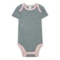 thumbnail image 3 of Baby Kiss Baby Girl Bodysuits, 3-Pack, Short Sleeve, Newborn-9 Months, 3 of 5
