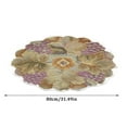 thumbnail image 3 of Heat Transfer 3D Shaped Flower Floor Mat Sofa Bedroom Living Room Carpet Home Textile Necessities I(Clearance), 3 of 6