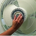 Lasko 16" Electrically Reversible Window 3Speed Fan, White, 22" High