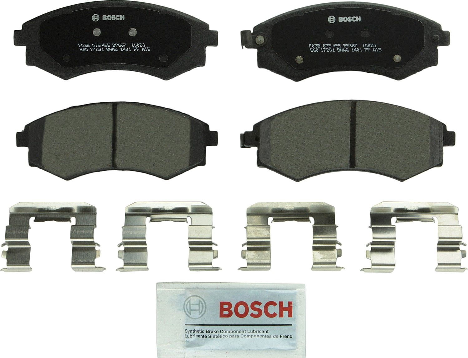 Bosch BP887 QuietCast Premium Disc Brake Pad Set