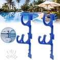 thumbnail image 2 of Gancho De Piscina Con Tornillo Colgador De Poste De Piscina De Plástico Herramientas Organizadoras De Limpieza De Piscinas Para Cepillo De Varilla Telescópica Manguera De Vacío sonducket HA037041-00, 2 of 6
