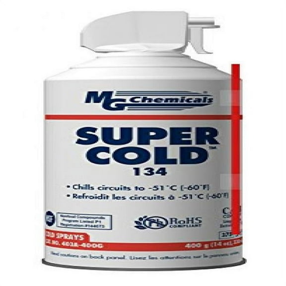 MG Chemicals Super Cold 134 Plus Compressed Air Duster, 14 oz