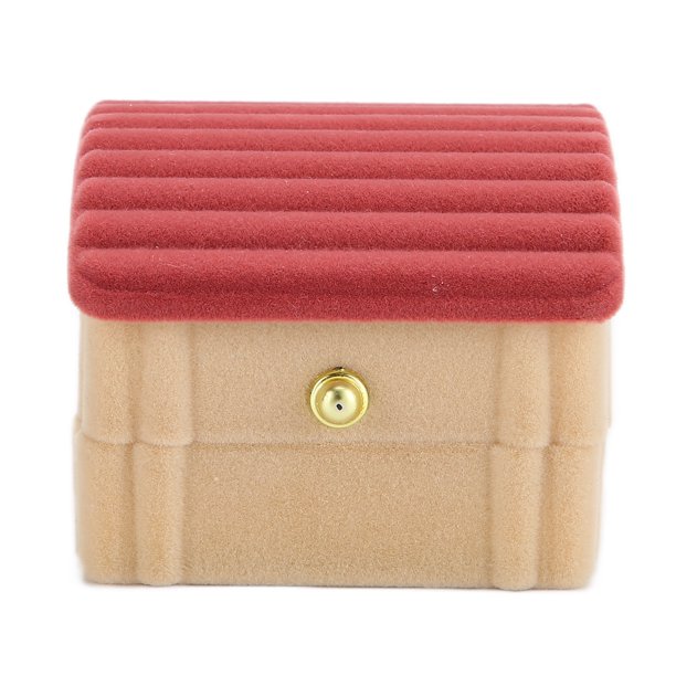 Caja de anillo Caja de almacenamiento de anillo Caja de regalo de joyería Caja de aretes Mini caja dCaja de regalo de joyería, mano de obra fina caja de anillo pequea y exquisita para amigos para aniv