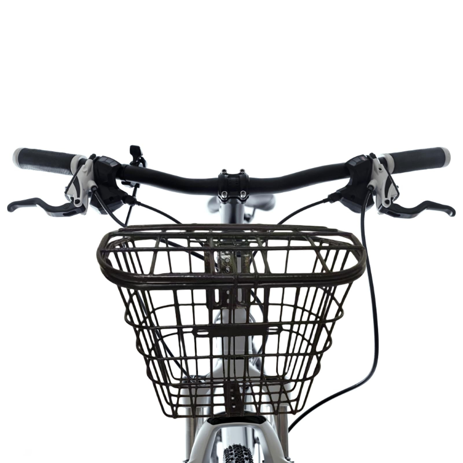 Bike Front Basket Durable Cycling Carrier Detachable Basket Folding Bike