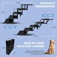 thumbnail image 2 of Escaleras plegables para perros Imseigo para coche, SUV y camión de hasta 60 kg, 2 of 7