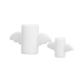 thumbnail image 3 of Milisten Angel Design Data Cable Protection Case Bat Phone Headset Charging Cable Breakage Protection Case (White), 3 of 5