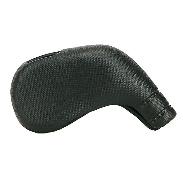 Xingzhi Golf Club Cover TPE Putter Iron Driver Headcovers Portable Replaceable Protector Guard Sleeve Accessories for Beginners Black