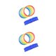 thumbnail image 1 of Bewildely 10Pc Kindergarten Teaching Aid Sport Hopscotch Fun Jumping Ring Game 28cm talla única 2Conjunto, 1 of 1