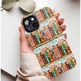 thumbnail image 5 of Vintage Bookshelf Floral iPhone Case for Art Lovers & Vintage Enthusiasts - Durable Protective Design, Compatible with iPhone 11/12/13/14/15/16 (Pro Max/Plus), 5 of 9