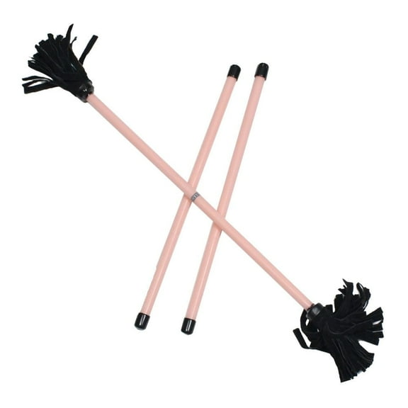 Z-Stix Professional Juggling Flower/Devil Stick and 2 Hand Sticks, High Quality, Beginner Friendly - Solid Series (Mosquito, Peach)