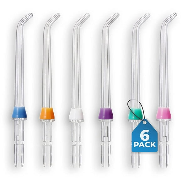 Flosser Replacement Tips for Waterpik Water Flosser , Reach Flosser Refill Heads Replacement Heads for Waterpik, Compatible with Waterpik Oral Irrigator & Dental Flosser,