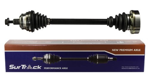 SurTrack Pair Set 2 Front CV Axle Shafts For Mercury Milan Ford Fusion V6 Auto 