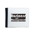 thumbnail image 1 of Major Business And Management Black Flip Bifold Faux Leather Wallet  Multi-Function Card Purse, 1 of 4