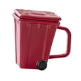 thumbnail image 4 of Taza de café taza diaria taza de té de agua taza matutina con tapa cubierta de agua en tazas para pastillas para el desayuno de jugo de fiesta café Rojo, 4 of 8