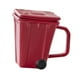thumbnail image 4 of Taza de café, taza para beber, taza de agua, taza de té, creativa, con agarre cómodo, taza para reciclar Rojo, 4 of 9