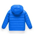thumbnail image 5 of fnnxnal Juniors Cotton Padded Jacket - Hooded Full Zip, Lightweight, 8-9T Blue - Affordable for School & Outdoor Everyday Use, 5 of 7