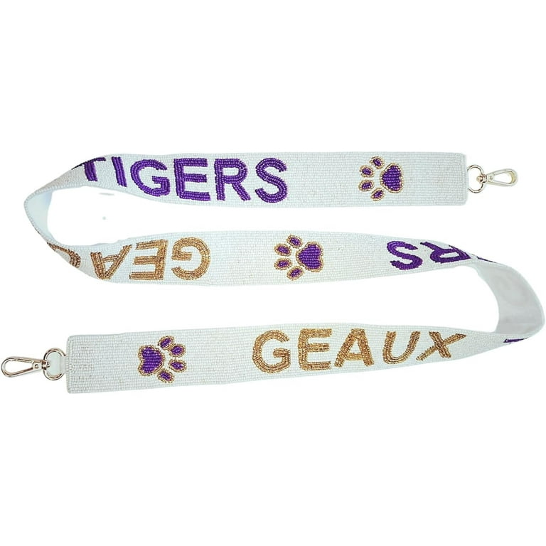 Bead Purse Louisiana State University Beaded Purse Strap 49