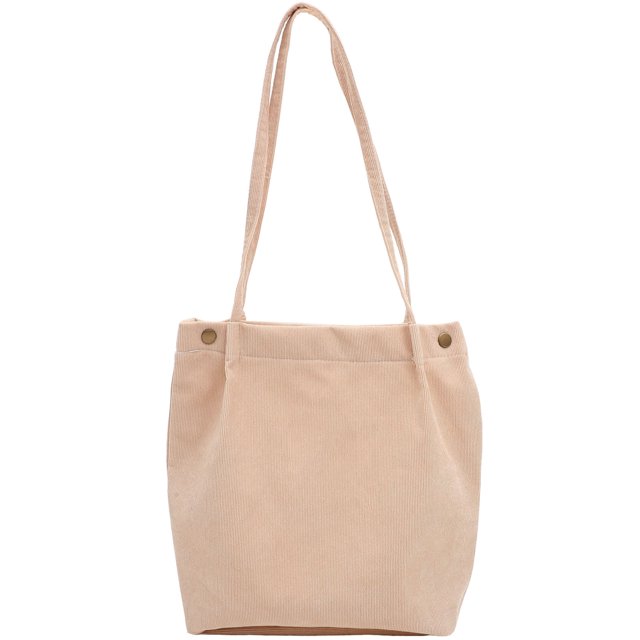 AURARMLET De Lona Beige Con Asa De Hombro Para Compras Diarias