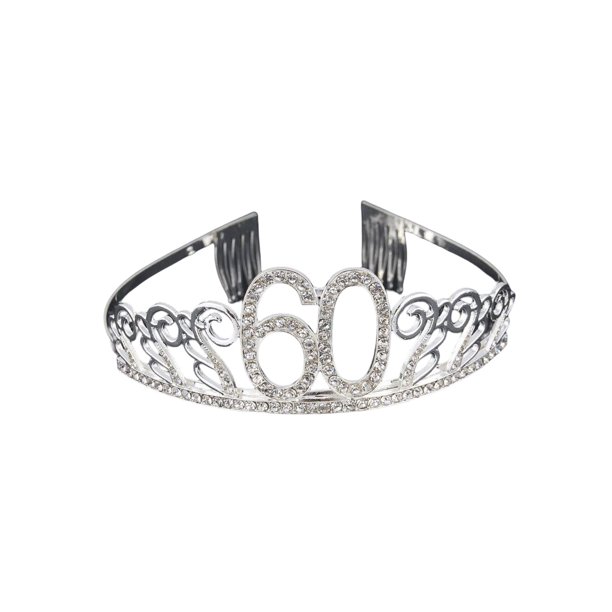 Minnieouse Decoración de tocado de cumpleaños, adorno de vestido elegante, accesorios de peinado, adorno de corte de pelo, diadema de celebración, Accesorio para el cabello sesenta Minnieouse AP011164-08