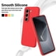 thumbnail image 4 of For Infinix Hot 50 Pro 4G Case Liquid Silicone Anti-Scratch Phone Cover with Hand Strap - Green, 4 of 5