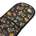 thumbnail image 2 of Dailycode Double Sided Oven Mitt with Loop Heat Resistant Kitchen Long Potholders 7" x 35" Turtle and Leaf, 2 of 6