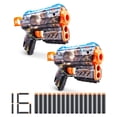 thumbnail image 1 of Toy Foam Blaster XShot Skins Flux Blaster Jurassic World, paquete de 2 unidades, 1 of 7
