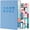 Blue, variant on NIRMIRO 2027 Daily & Monthly Planner, Jan-Dec 2027, A5 PU Leather with 12 Colorful Tabs, 4 Stickers & Inner Pocket, 5.7"x8.4" Agenda Book for School, Office, Home, Christmas Gift