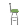 thumbnail image 2 of 820 Catalina Stainless Steel 25" Swivel Counter Stool with Graph Parrot Seat, 2 of 4