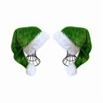 thumbnail image 1 of wonima44 Santa Hat - Adults Deluxe Xmas Christmas Hat Pack 2 pcs, 1 of 1