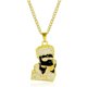 thumbnail image 4 of Collar de estilo hip hop con gafas de sol para hombre, colgante de rap punk Simpson con gotas de aceite y diamantes, 4 of 4