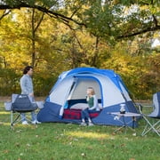 Ozark Trail 10’ x 9 6-Person Instant Cabin Tent with LED Lighted Hub, 25 lbs
