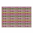 thumbnail image 1 of Geometric Cutting Board, Abstract Cells from Hexagon Shapes in Colors with Polka Dots, Decorative Tempered Glass Cutting and Serving Board, in 3 Sizes, by Ambesonne, 1 of 2