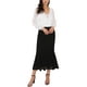 thumbnail image 2 of INSPIRE CHIC Body de leotardo formal con escote en V de encaje y mangas de gasa para mujeres 2XL Blanco, 2 of 6