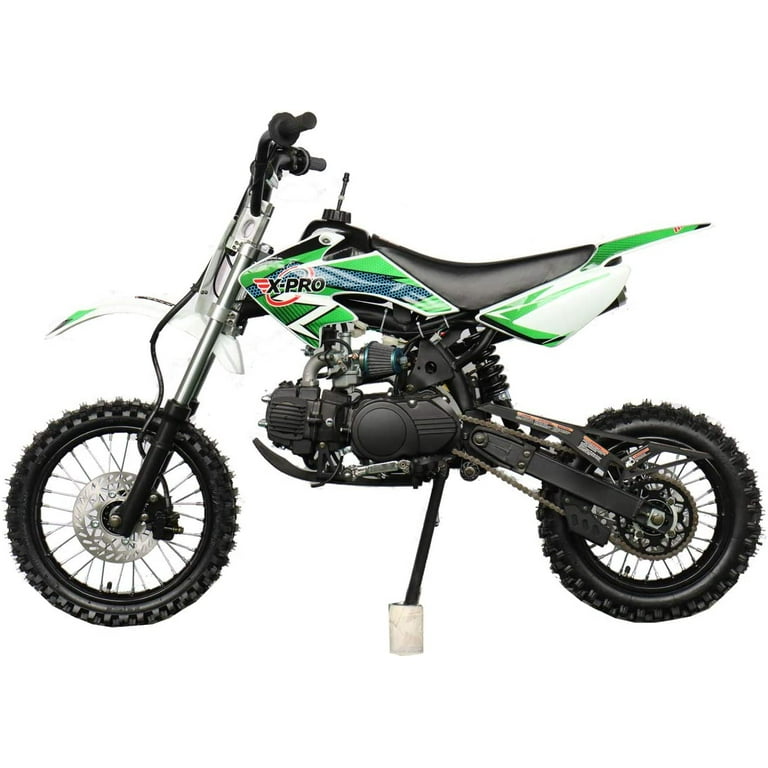 X-PRO 125cc Dirt Bike Pit Bike Kids Dirt Pitbike 125 Dirt Pit Bike (Black)