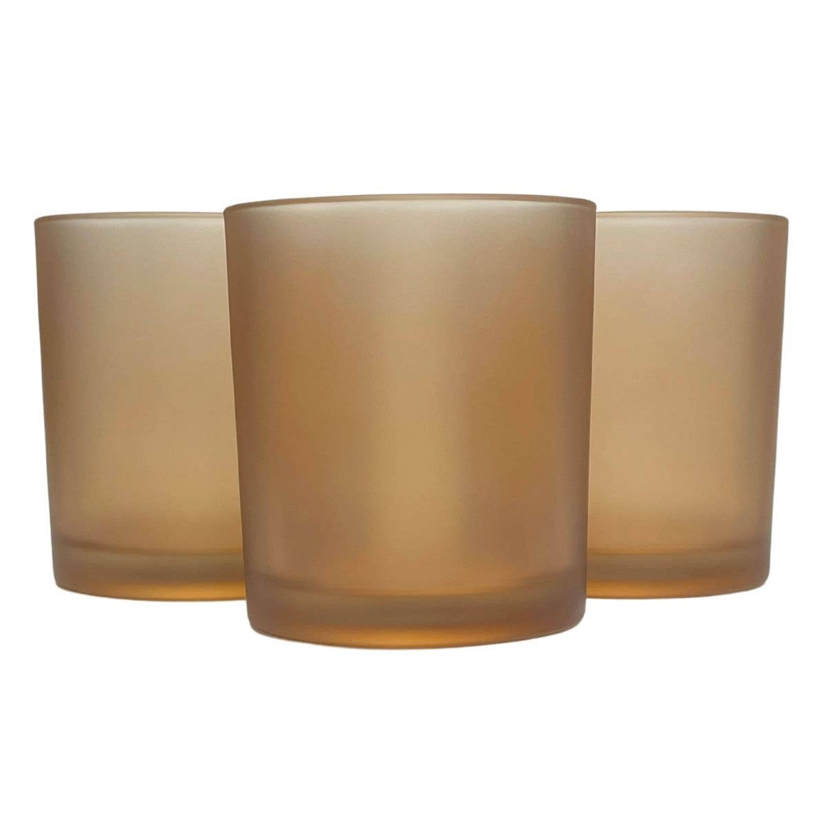 14 oz. Havana Champagne Empty Candle making Jar candle vessels for DIY candle-making projects (Box of 36)