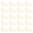 thumbnail image 3 of Curtain Rod Caps Decoration Ivory 11.5x6.4cm Wear Resistance 20Pack, 3 of 3