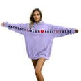 thumbnail image 3 of WILLBEST Sudaderas Deportivas Hombre Sudaderas con Capucha con Estampado De Letras A Juego para Parejas XXGrande, 3 of 5
