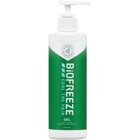 Biofreeze Pain Relief Gel, 8 oz. Pump, Green (Best Pain Relief Gel In India)