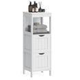 thumbnail image 1 of Mueble de piso de baño VASAGLE multifuncional blanco UBBC42WT, 1 of 3