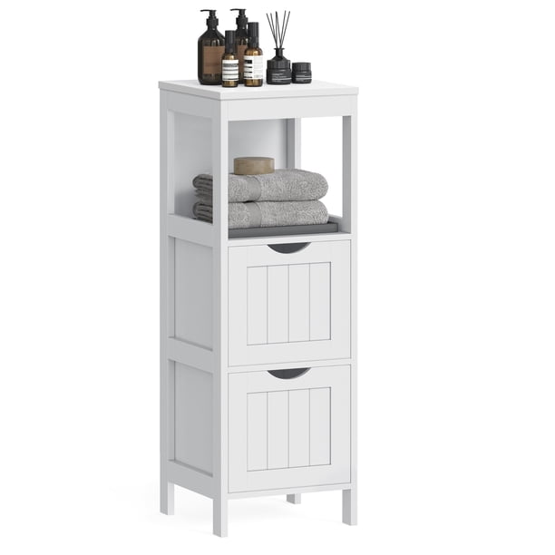 Mueble de piso de baño VASAGLE multifuncional blanco UBBC42WT