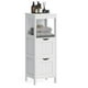 thumbnail image 1 of Mueble de piso de baño VASAGLE multifuncional blanco UBBC42WT, 1 of 3