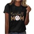 thumbnail image 1 of Birdeem Hauts de Mode pour Femmes Imprimé Manches Courtes Blouse Col Rond T-Shirt Hauts, 1 of 9